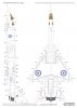 HobbyDecal ST48029V1 BAC TSR.2 Stencils ver 1 1/48
